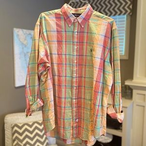 Men’s Vintage Ralph Lauren Plaid Button Down